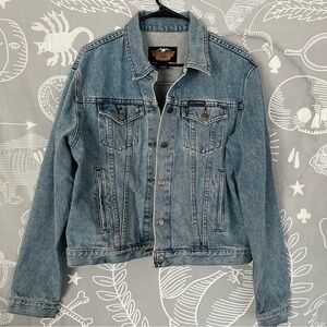 Harley Davidson 100 Year Anniversary Denim Jacket